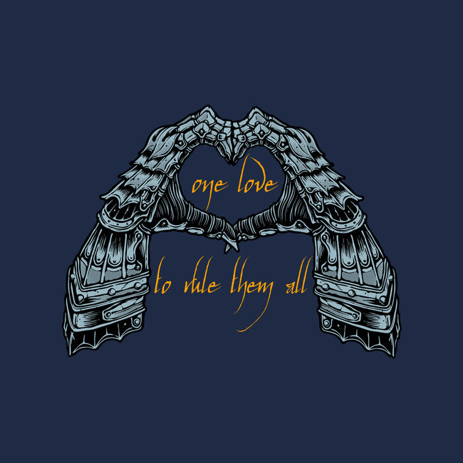 One Love To Rule Them All-Womens-V-Neck-Tee-momma_gorilla