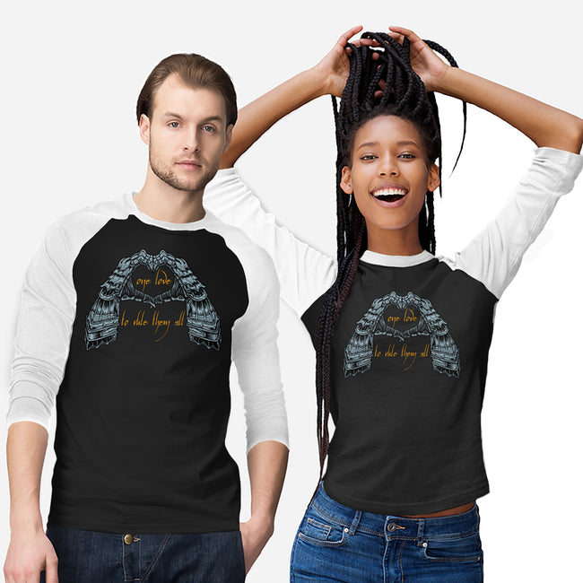 One Love To Rule Them All-Unisex-Baseball-Tee-momma_gorilla