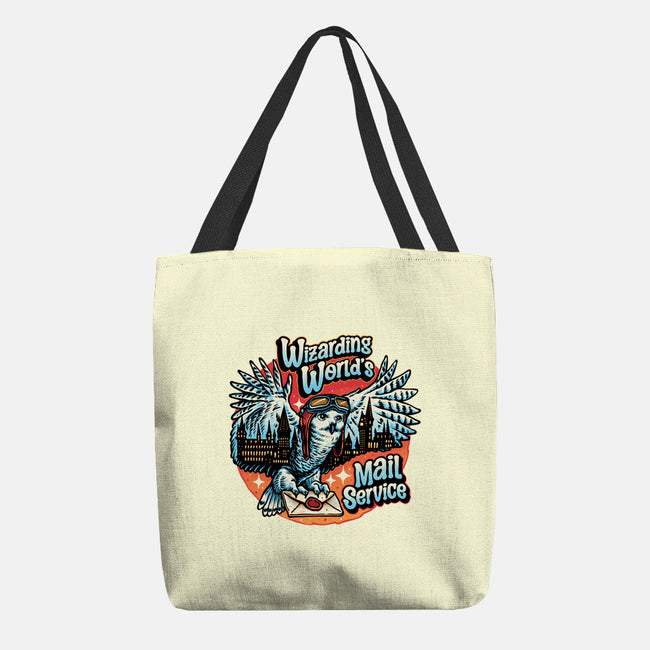 Mail Service Owl-None-Basic Tote-Bag-momma_gorilla