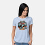 Mail Service Owl-Womens-Basic-Tee-momma_gorilla