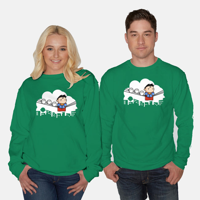Little Birds-Unisex-Crew Neck-Sweatshirt-demonigote