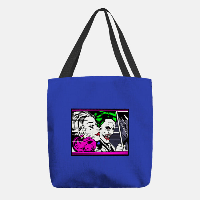 In the JokeCar-None-Basic Tote-Bag-demonigote