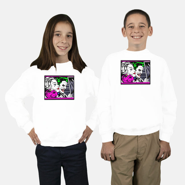 In the JokeCar-Youth-Crew Neck-Sweatshirt-demonigote