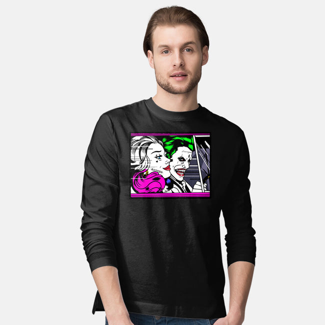 In the JokeCar-Mens-Long Sleeved-Tee-demonigote