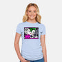 In the JokeCar-Womens-Fitted-Tee-demonigote