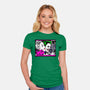 In the JokeCar-Womens-Fitted-Tee-demonigote
