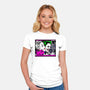 In the JokeCar-Womens-Fitted-Tee-demonigote