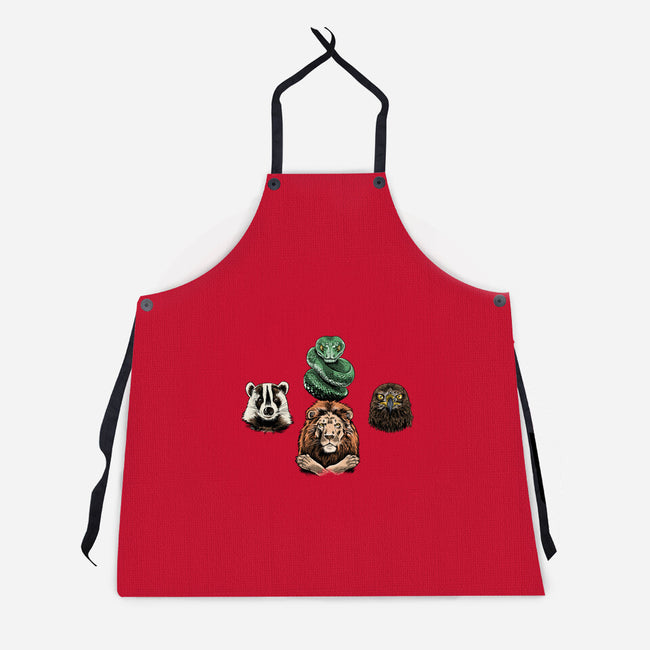 Hogwarts Rhapsody-Unisex-Kitchen-Apron-zascanauta