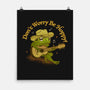 Just Be Hoppy-None-Matte-Poster-dandingeroz