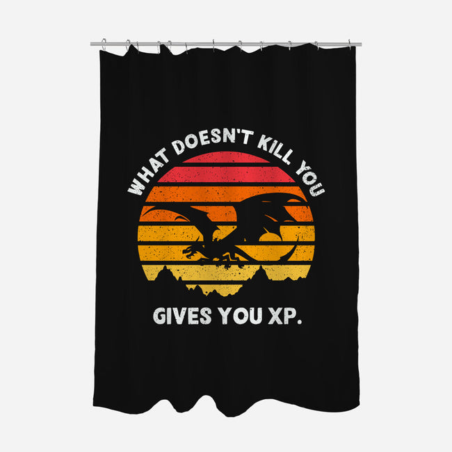 Gives You XP-None-Polyester-Shower Curtain-Aarons Art Room