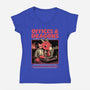 Dragon Office RPG-Womens-V-Neck-Tee-Studio Mootant