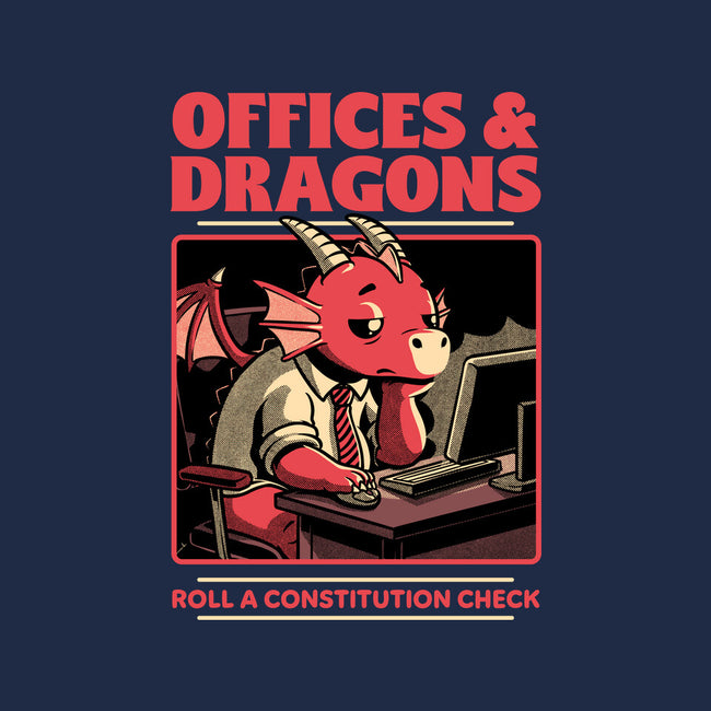 Dragon Office RPG-Mens-Basic-Tee-Studio Mootant