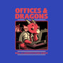 Dragon Office RPG-Womens-V-Neck-Tee-Studio Mootant