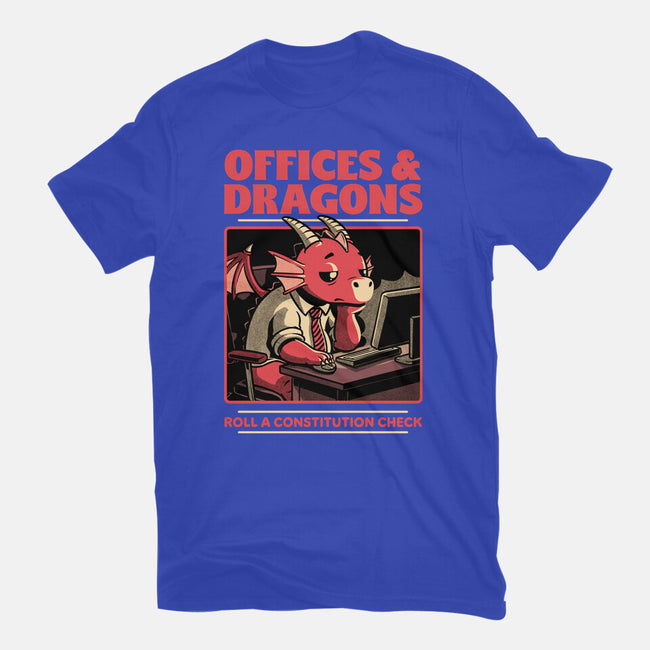 Dragon Office RPG-Mens-Basic-Tee-Studio Mootant