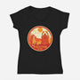 Visit Perfection-Womens-V-Neck-Tee-CarloJ1956