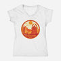 Visit Perfection-Womens-V-Neck-Tee-CarloJ1956
