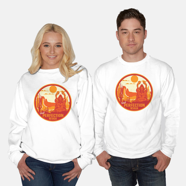 Visit Perfection-Unisex-Crew Neck-Sweatshirt-CarloJ1956