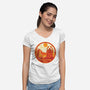 Visit Perfection-Womens-V-Neck-Tee-CarloJ1956