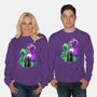 Apothecary Couple-Unisex-Crew Neck-Sweatshirt-hypertwenty