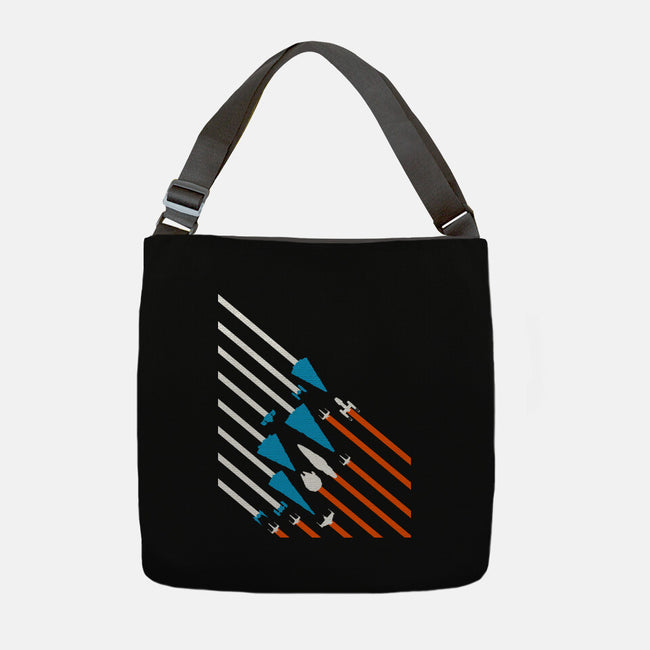 Starship Stripes-None-Adjustable Tote-Bag-rocketman_art