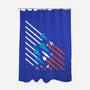 Starship Stripes-None-Polyester-Shower Curtain-rocketman_art