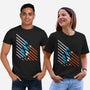 Starship Stripes-Unisex-Basic-Tee-rocketman_art