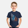 Starship Stripes-Youth-Basic-Tee-rocketman_art