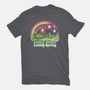 Living Green Loving Spring-Womens-Fitted-Tee-NMdesign
