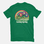 Living Green Loving Spring-Womens-Fitted-Tee-NMdesign