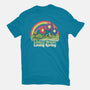 Living Green Loving Spring-Womens-Fitted-Tee-NMdesign