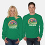 Living Green Loving Spring-Unisex-Crew Neck-Sweatshirt-NMdesign