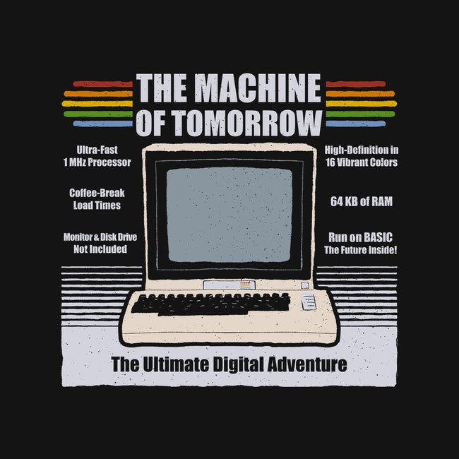 The Machine Of Tomorrow-Mens-Heavyweight-Tee-NMdesign
