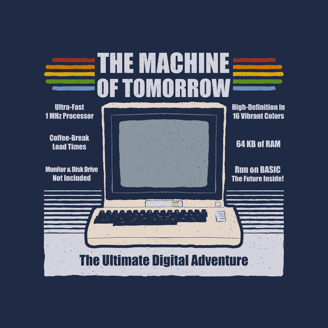 The Machine Of Tomorrow-Mens-Heavyweight-Tee-NMdesign
