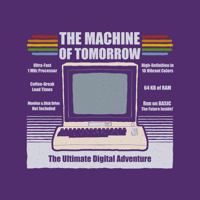 The Machine Of Tomorrow-Womens-Fitted-Tee-NMdesign