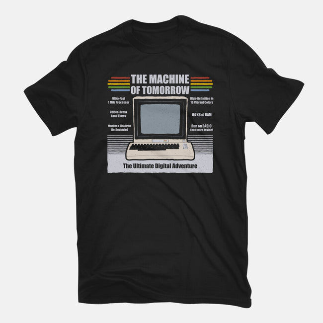 The Machine Of Tomorrow-Womens-Fitted-Tee-NMdesign