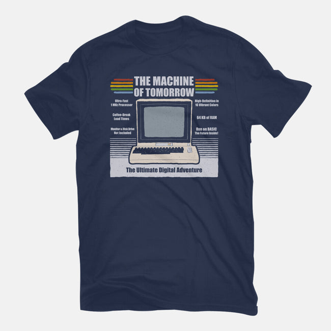 The Machine Of Tomorrow-Womens-Fitted-Tee-NMdesign