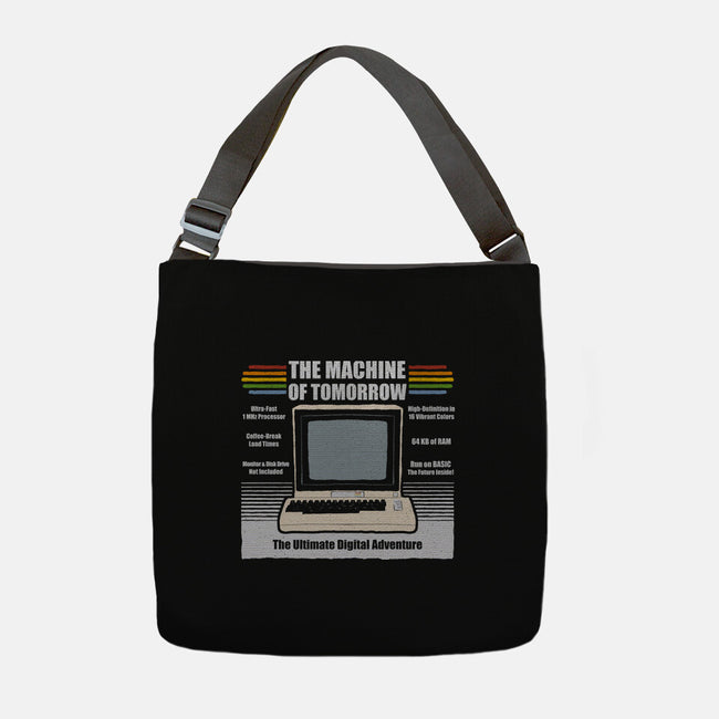 The Machine Of Tomorrow-None-Adjustable Tote-Bag-NMdesign