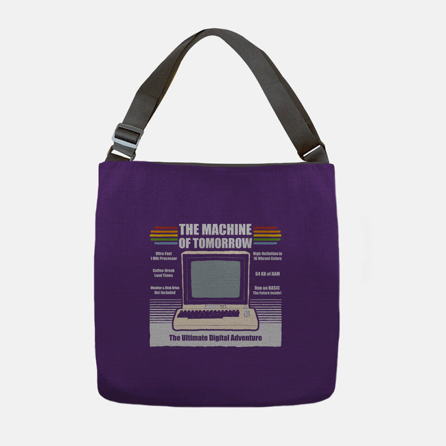 The Machine Of Tomorrow-None-Adjustable Tote-Bag-NMdesign