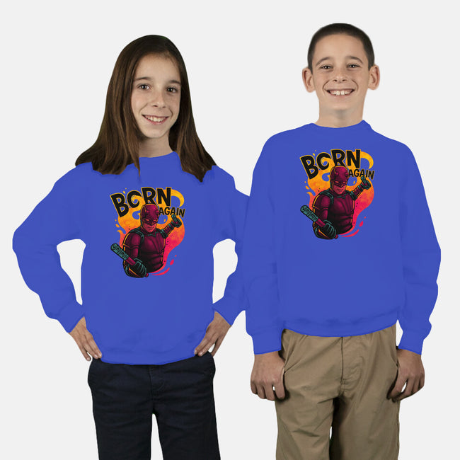 Born From Fire-Youth-Crew Neck-Sweatshirt-teesgeex