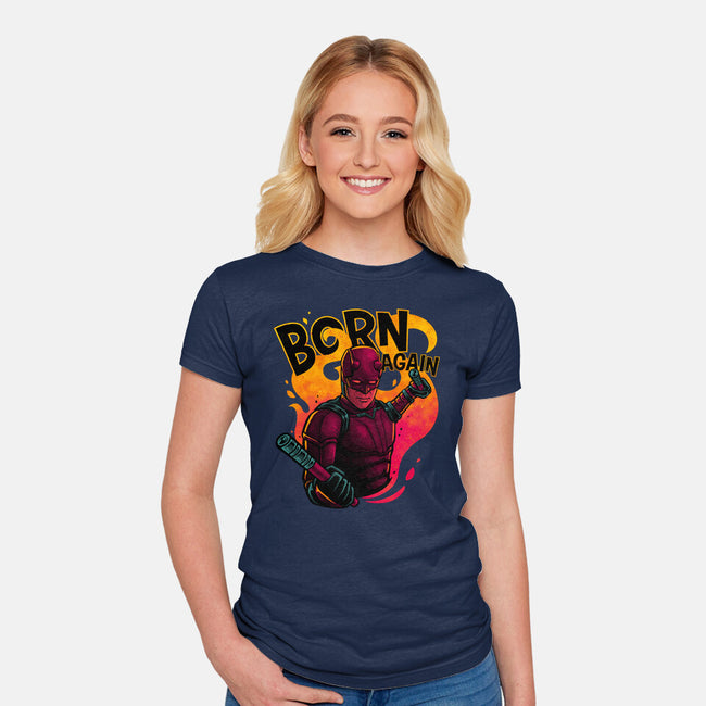 Born From Fire-Womens-Fitted-Tee-teesgeex