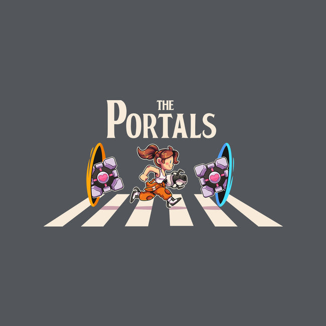The Portals-Womens-V-Neck-Tee-2DFeer