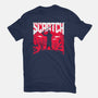 Slayed And Scratched-Mens-Heavyweight-Tee-rocketman_art