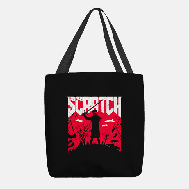 Slayed And Scratched-None-Basic Tote-Bag-rocketman_art