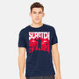 Slayed And Scratched-Mens-Heavyweight-Tee-rocketman_art