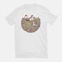 Happy Dance-Womens-Fitted-Tee-kg07
