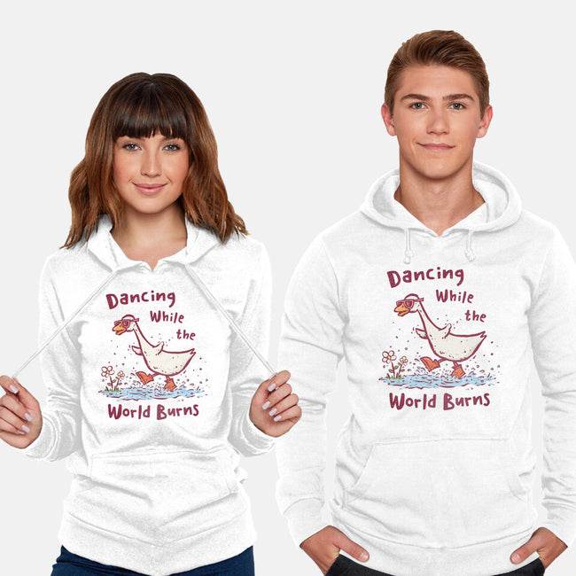 Dancing While The World Burns-Unisex-Pullover-Sweatshirt-kg07