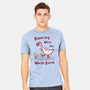 Dancing While The World Burns-Mens-Heavyweight-Tee-kg07