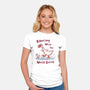Dancing While The World Burns-Womens-Fitted-Tee-kg07