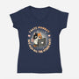 Also All The Other Days-Womens-V-Neck-Tee-Freecheese
