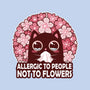 Allergic To People Not To Flowers-None-Adjustable Tote-Bag-erion_designs
